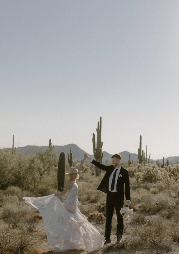 Arizona Desert Elopement Wedding